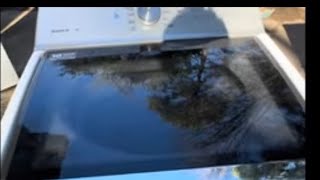 How to repair Maytag BRAVOS XL washer  giving A F9E1 error code/how to fix it 