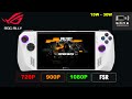 ROG ALLY | COD Black Ops 6 Beta | Performance Review Benchmark 1080P, 900P, 720P, FSR
