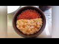 【#速報】2021.3.4① 函館は晴れ！朝食は、きくよ食堂でうに·いくら丼(^^)