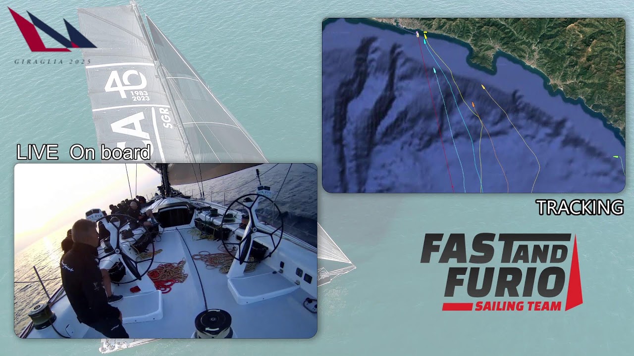[PARTE 3/4] Saint-Tropez - Loro Piana Giraglia 2025 [LIVE Fast & Furio sailing team]
