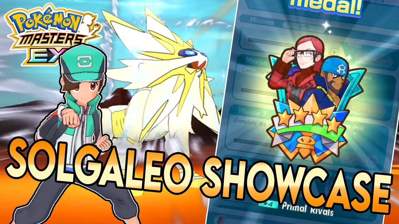 Cosmic Cat Power~ Pokemon Masters EX Solgaleo Showcase