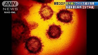 紫外線や湿気にコロナ減少効果・・・米政府がデータ発表(20/04/24)