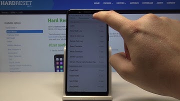 OPPO A73 and Programs Permissions - Apps Settings