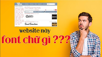 CÁCH NHẬN BIẾT FONT CHỮ CỦA MỘT WEBSITE BẤT KỲ CHỈ TRONG 1 GIÂY | TRIVI MEDIA