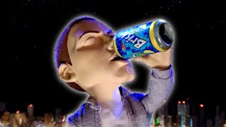 Damn That Is Pretty Good but His Drink Never Ends (Eminem Brisk Commercial)