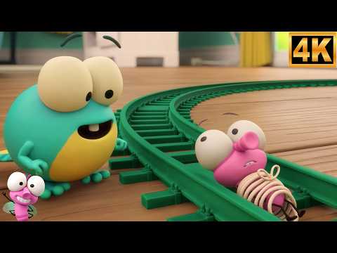 Zip Line Express, बच्चों के लिए वीडियो, Game of Drones, Cartoon for Babies and Animated Stories