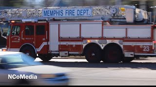 Memphis Fire Department Truck 23 Responding Code 3 #lights #engine #firedept #firetruck #responding Profile