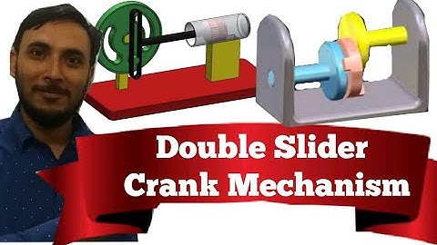 Double Slider Crank Mechanism || Inversion Of Double slider crank mechanism || Theory of machine
