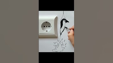 Wall Art Decoration | Turning a Light Switch into a Realistic Artwork #diy