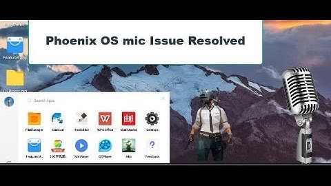 HOW TO FIX PHOENIX OS MIC NOISE/ISSUE IN 1 MINUTE | PHOENIX OS |100% WORKING  | AFAQ GAMING