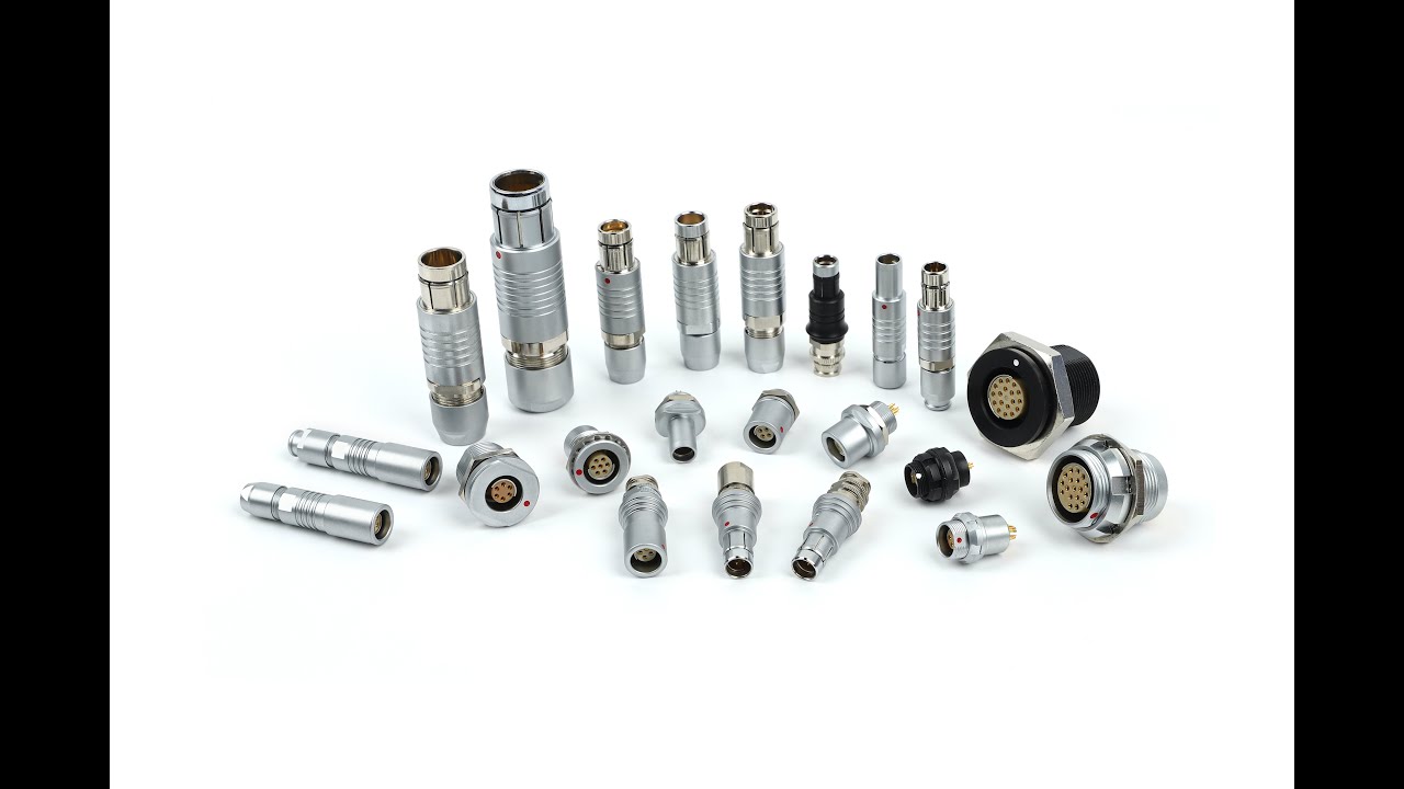 AMP Circular Connector 1 Set AMP TE 7 9 Pin 206708-1 206486-2 206485-1 ...