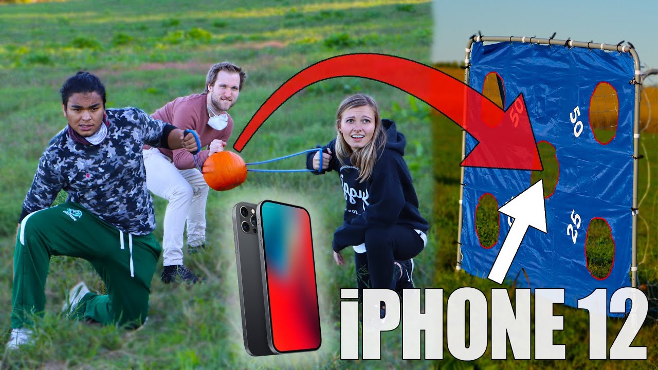 LAUNCHING PUMPKINS TO WIN AN iPHONE 12!