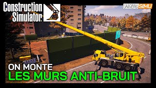 CONSTRUCTION SIMULATOR 2022 CAMPAGNE (multi) : Les murs anti-bruit screenshot 3