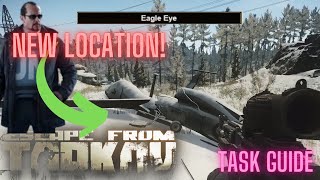 NEW Eagle Eye Task Location where is it? Peacekeeper #eft Updated 0.14 Shoreline Escape from Tarkov