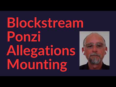 Blockstream Ponzi Allegations Mounting