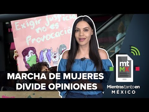 Las protestas de las mujeres: indignación, vandalismo y brillantina | Mientras Tanto en México