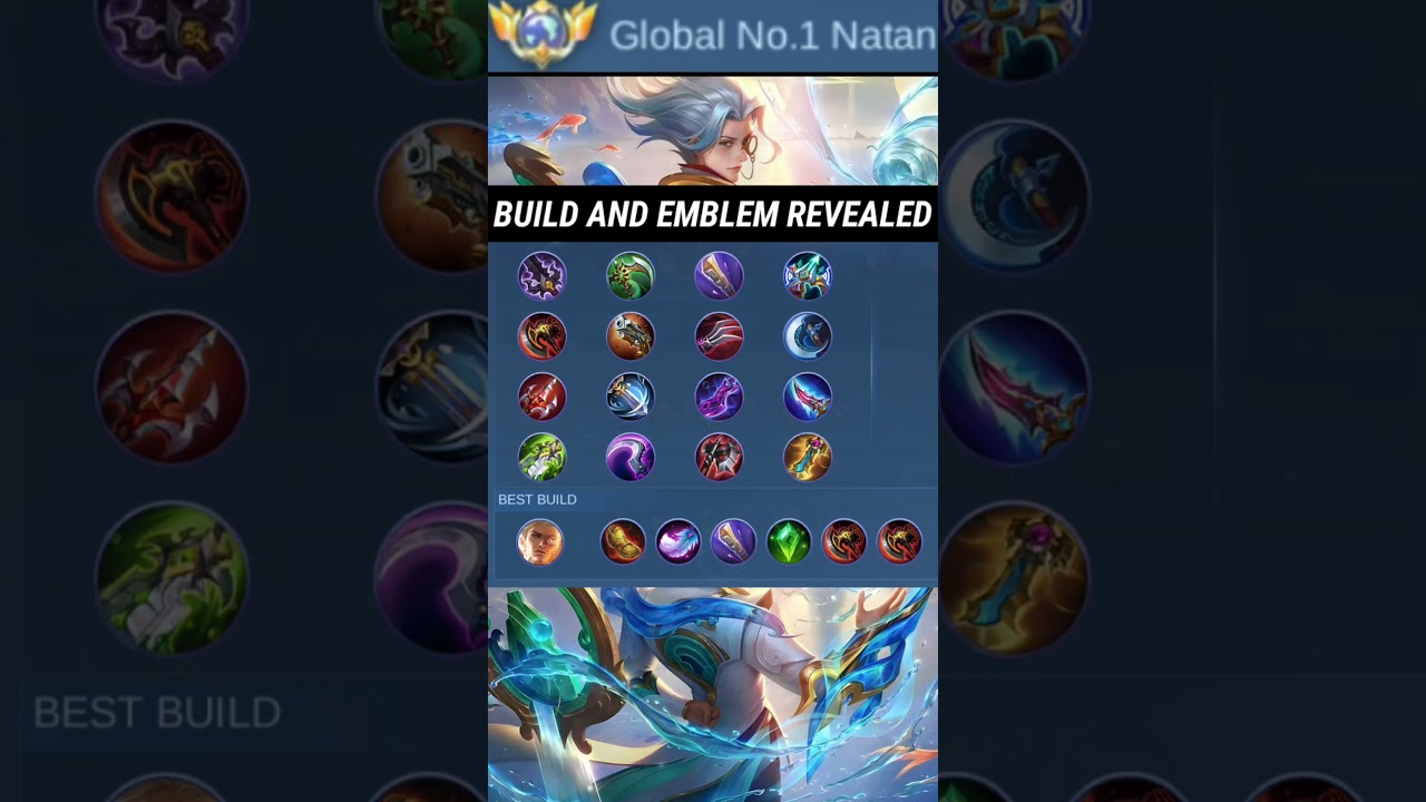 NATAN BUILD INSANE ATK SPEED AND EMBLEM🔥