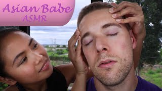 Asian Babe ASMR This FACE MASSAGE is what we all need