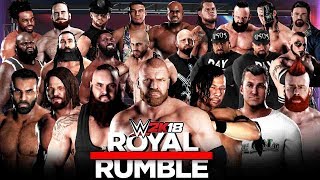 WWE 2K18 - 30 Man Royal Rumble Match!