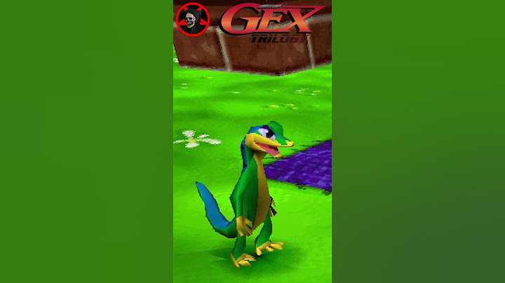 The government told me that these experiments were over!- Gex Trilogy