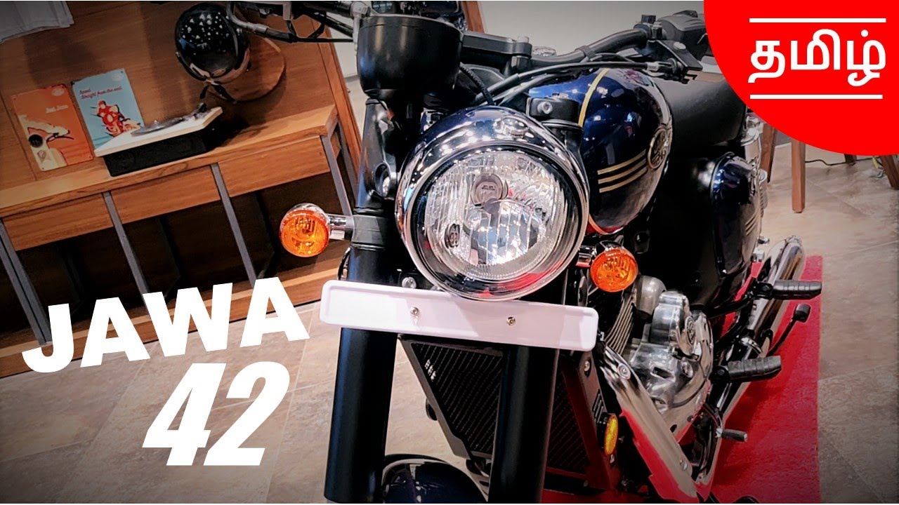 JAWA 42 BS6 2021 Model Blue Color