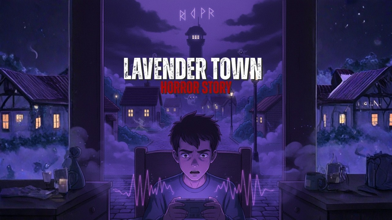 Lavender Town Syndrome | Urban Legend Black Screen Horror Story