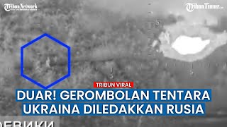 Gerombolan Nasionalis Ukraina di Hutan Avdiivka Diserang Artileri Rusia