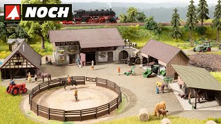 Farm, Agricultural Outbuilding, Shed And Micro-Motion Riding Arena With Horseboxes