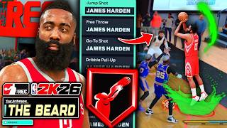 Playing Realistically in Random Rec on 6'5 James Harden Build *ONLY His Signature Moves* NBA 2K26