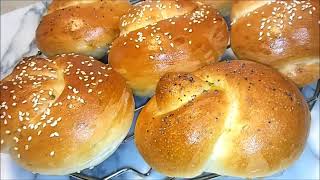 delicious soft fluffy  bread recipe| beautifully shaped rolls