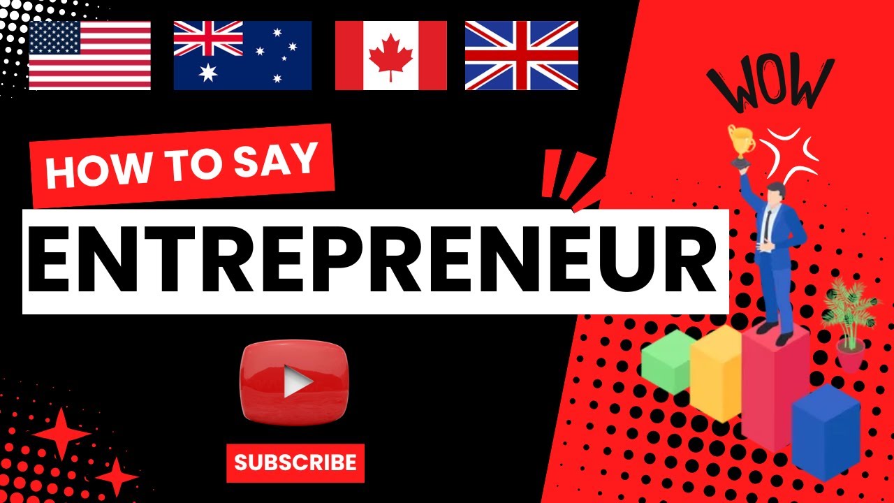How to SAY or Pronounce word " Entrepreneur " - YouTube