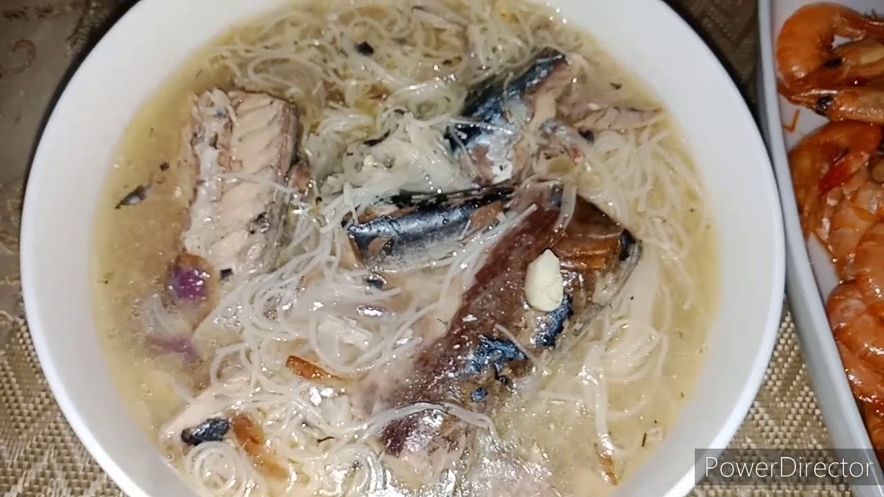 MACKEREL with MISUA [ how to ] YouTube