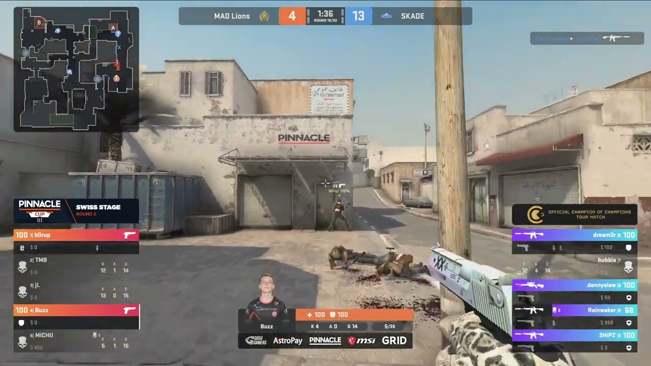 Rainwaker - ACE top moments game | (CS:GO)