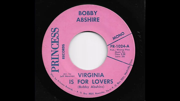 Bobby Abshire - Virginia Is For Lovers