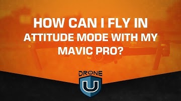 How can I fly in Attitude Mode with my Mavic Pro?