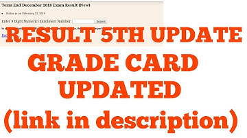 IGNOU DEC TEE RESULT 2018 5TH UPDATE CHECK YOUR RESULT