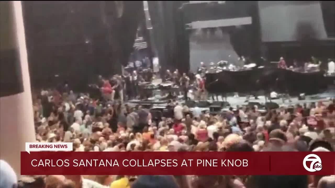 Carlos Santana Collapses During Michigan Concert: Reports
