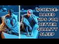 How to improve sleep quality naturally  tips to get better sleep