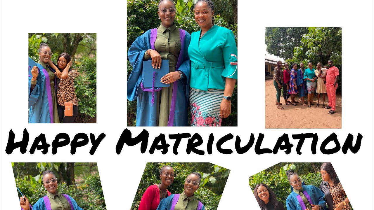Matriculation in a Nigerian university!