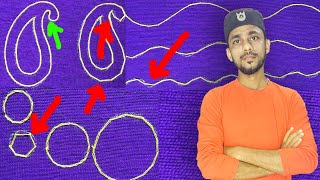 How to Use Aari Work Stitch Sizes | Aari Work For Beginners