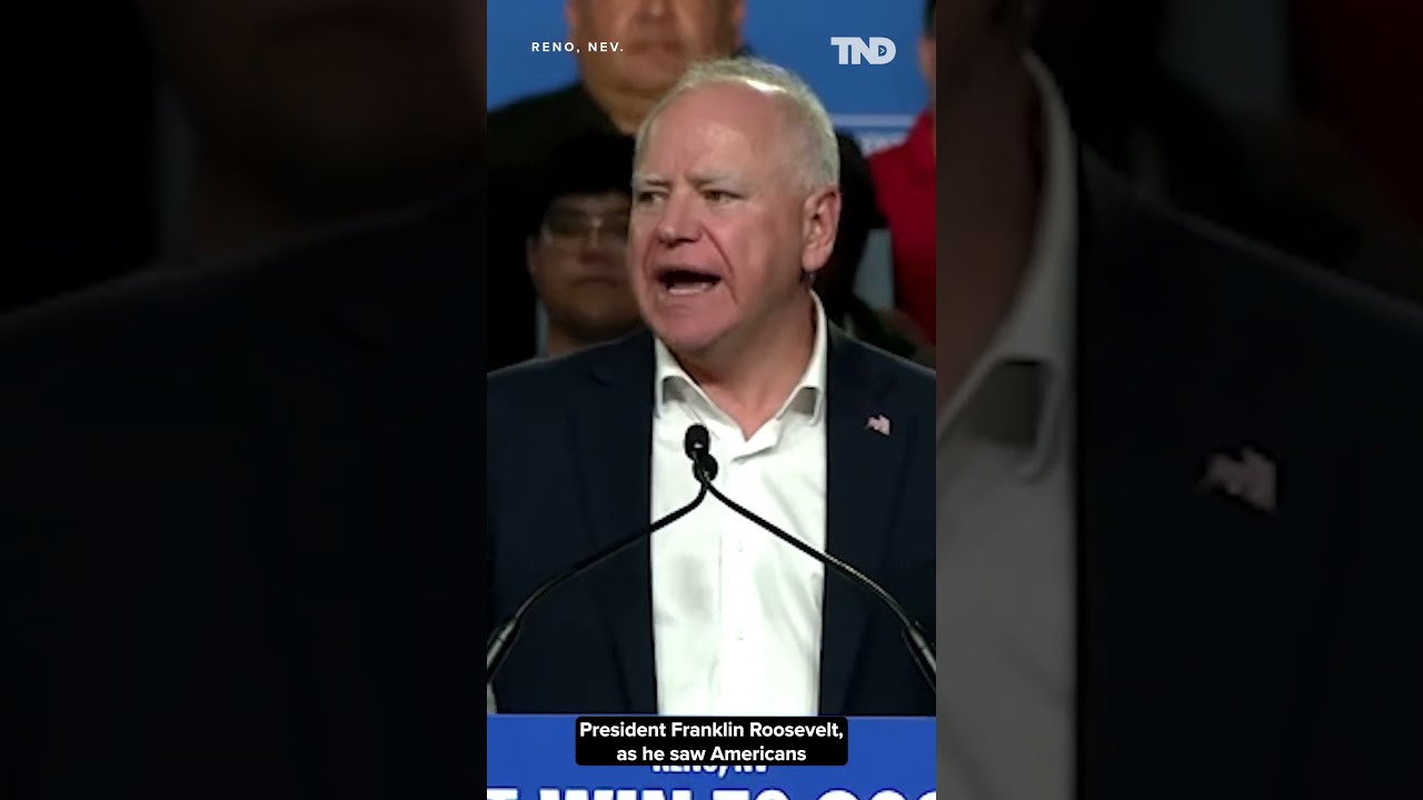 Gov Tim Walz Says A President S Words Matter Drawing Contrast To Trump Statements