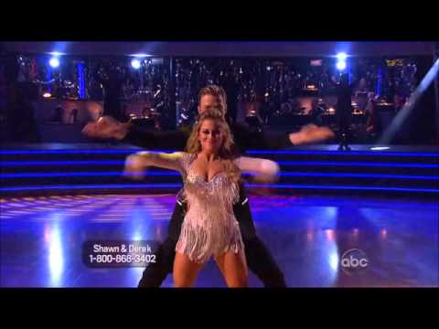 Shawn Johnson & Derek Hough - Freestyle