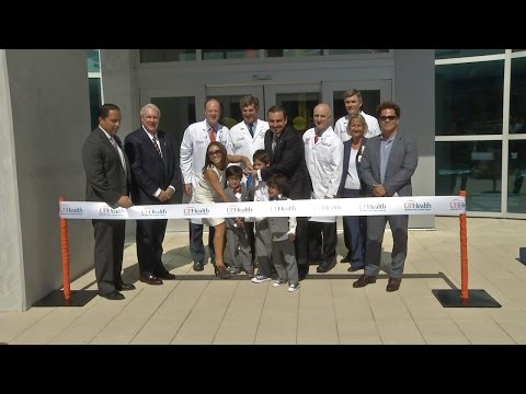 UF Health Shands Children’s Hospital debuts a colorful new entrance