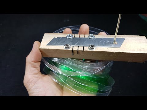Video: ¿Cómo se convierte una botella de plástico en una cuerda?