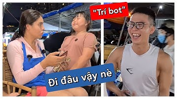 Bất ngờ Trai Đẹp Trí Bot ghé bánh tráng Diva Cát Thy