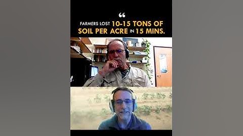 Massive Soil Loss from Uncovered Field