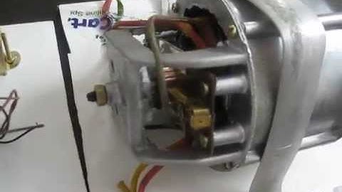 Universal motor speed controlling with touchscreen input