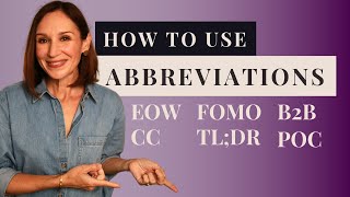 How to Use English Abbreviations in Emails, Texts, and Conversations