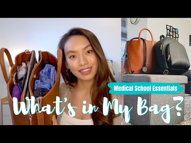 Whats In My Bag  MEDICAL SCHOOL EDITION  YouTube