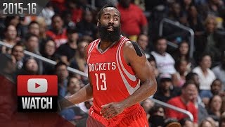 James Harden Full Highlights at Clippers (2015.11.07) - 46 Pts, UNREAL!